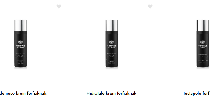 férfi arckrémek