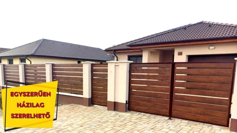 Lemez kerítéselem az XXL kerítés kínálatából